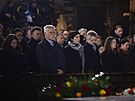 Nejvyí státní zastupitelé eské republiky na bohoslub v katedrále svatého...