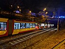 V Brn v Jihlavsk ulici se srazily dv tramvaje. Je nkolik zrannch. Na...