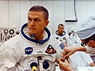 Velitel mise Apollo 8 Frank Borman v den startu