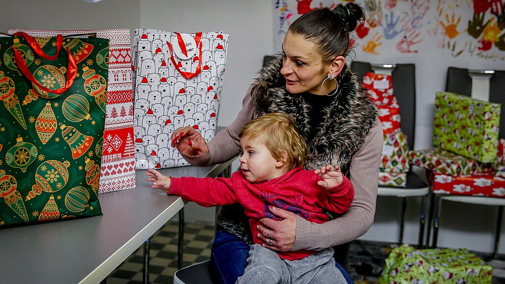 V azylovém dom� p�ichystali d�tem, ale i jejich maminkám moc hezký �t�drý...