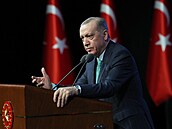 Turecký prezident Recep Tayyip Erdogan (27. prosince 2023)
