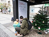 Tento týden si organizátor dopravy zaexperimentoval v Praze 7. Vánoní zastávka...