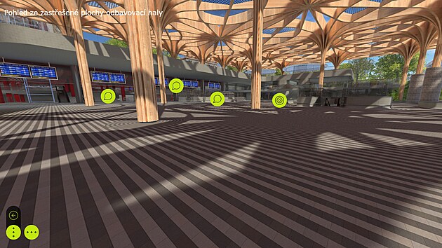 Virtu�ln� prohl�dka zrekonstruovan� n�dra�n� haly