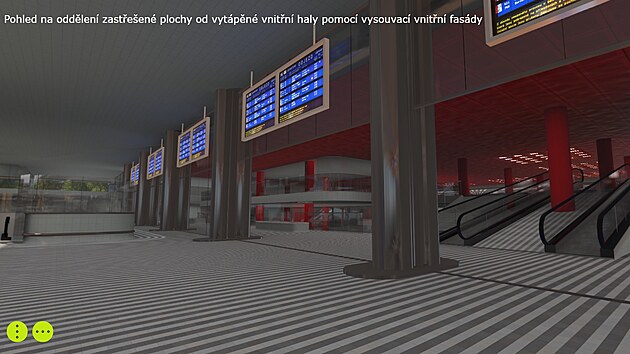 Virtu�ln� prohl�dka zrekonstruovan� n�dra�n� haly