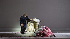 Jonas Kaufmann a Asmik Grigorianová v Pucciniho Turandot ve Vídeské státní...