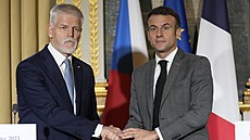 Prezidenti Petr Pavel a Emmanuel Macron jednali o podpoe Ukrajiny i energiích....