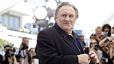 Herec Gérard Depardieu pózuje fotografm bhem 68. mezinárodního filmového...