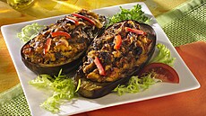 Lilek s houbovou npln