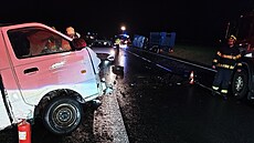 Tragický skon�ila nehoda na obchvatu Chrudimi. (21. prosince 2023)