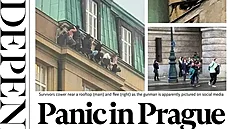 Mediální pokrytí st�elby na Filozofické fakult� Univerzity Karlovy v Praze ve...