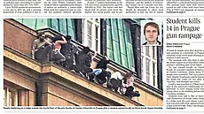 Mediální pokrytí stelby na Filozofické fakult Univerzity Karlovy v Praze ve...