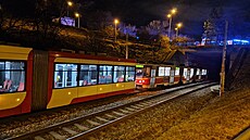 V Brně v Jihlavské ulici se srazily dvě tramvaje. Je několik zraněných. Na...
