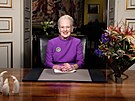 Dánská královna Margrethe II. odstoupí 14. ledna z trnu, který pedá svému...