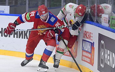 Hokejistm Ruska a Bloruska  nezbývá v posledních letech nic jiného, ne mit...