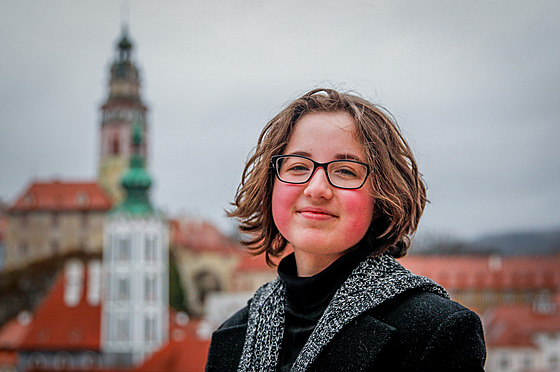 Studentka �eskokrumlovského gymnázia Kristýna Kedrová získala ocen�ní Dít�...