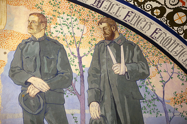 Lidé v Jihlavě poprvé uvidí zapomenutou vojenskou kapli s bizarními malbami