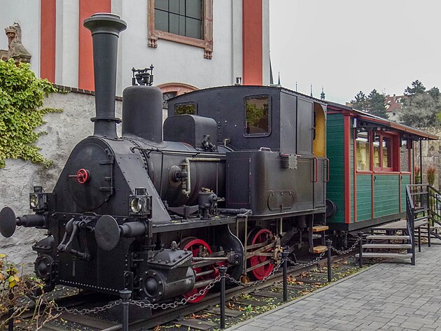 Parn lokomotiva Krauss Mnchen 3625 byla vyrobena pro cukrovar Doln Cetno na...