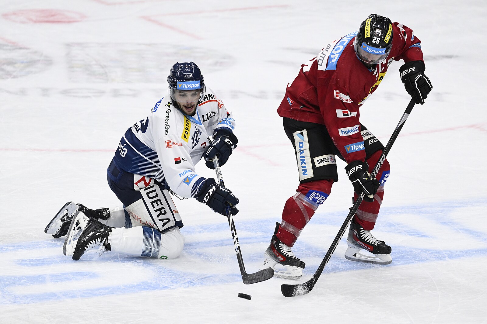 Willie Raskob Sparta přebírá pozici lídra. Litvínov inkasoval šestkrát, Olomouc osmkrát