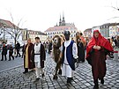 Brnem pro�el t��kr�lov� pr�vod, kter� je sou��st� charitativn� T��kr�lov�...