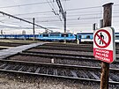 Vlakové nádraí v Hradci Králové (5. ledna 2024)