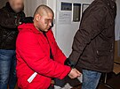 Obvinný z vrady pezdívaný Orion u okresního soudu v Hradci Králové (5. ledna...