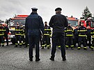 etí hasii posílají Francii pomoc v souvislosti s povodnmi. (3. ledna 2024)