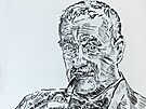 Kresl Luk Bezvoda na Malm Rku vystavuje portrty osobnost eskch...
