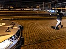 Policie vyetuje na vlakovém nádraí v Hradci Králové vradu. (4. ledna 2024)