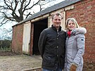Manelé koupili 125 let starou stodolu za 265 tisíc liber, tedy piblin za...