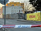 Zásah IZS v praské ulici Maleická (8. ledna 2024)
