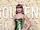 Taylor Swift na Zlatých glóbech (Los Angeles, 7. ledna 2024)