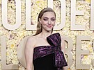 Amanda Seyfriedová na Zlatých glóbech (Los Angeles, 7. ledna 2024)