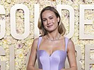 Brie Larsonová na Zlatých glóbech (Los Angeles, 7. ledna 2024)