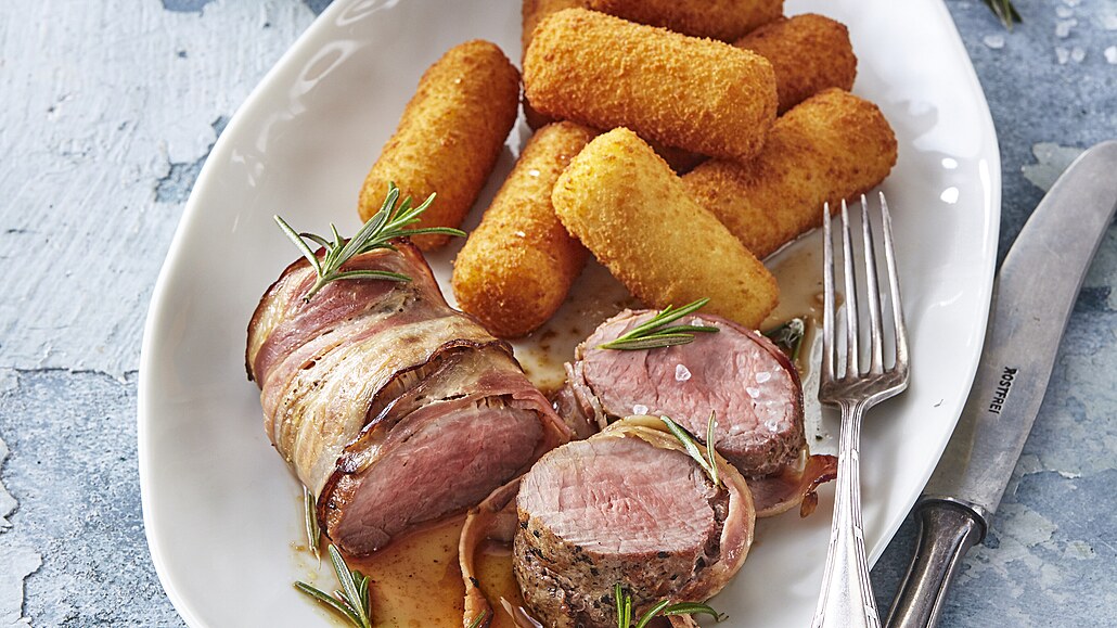 Vepová panenka s kroketami a hrukovým atní