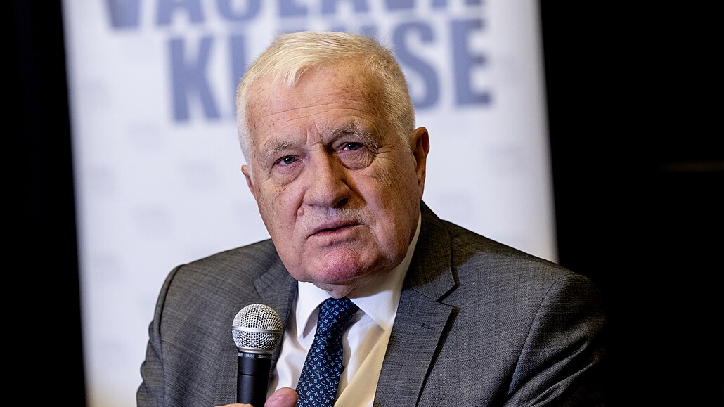 Bývalý prezident Václav Klaus.