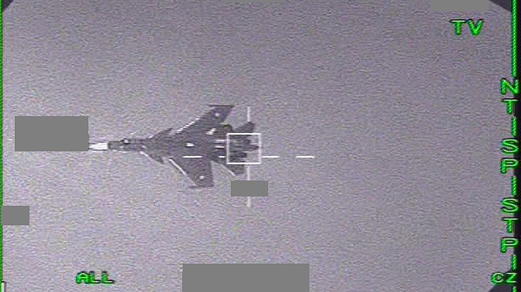 Zachycení ruského letounu nad Baltem.