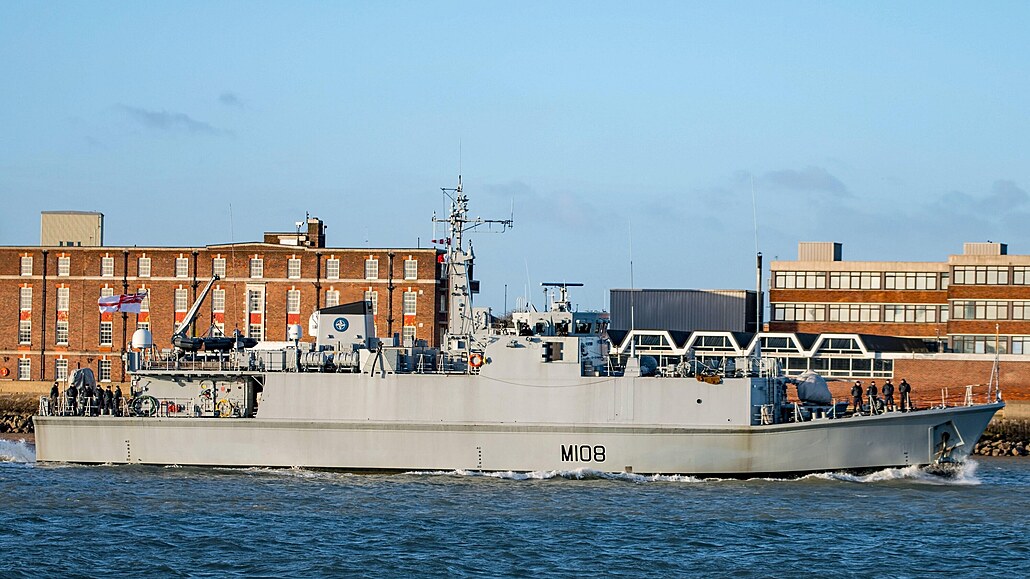 Británie mla v plánu darovat Ukrajin dv lod tídy Sandown, které se...