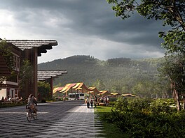 Bhútán se chce stát první uhlíkov neutrální asijskou zemí a toto futuristické...