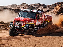 Ale Loprais bhem Rallye Dakar