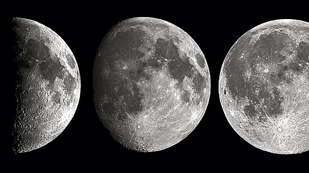 �ty�i f�ze M�s�ce� NOV: M�s�c se nach�z� mezi Sluncem a Zem� a nen� z na��...