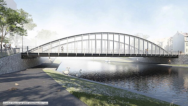V sout�i vypsan� krajsk�m ��adem vyhr�l p��bramsk� Atelier Hork�. Pr�ce na nov�m mostu za�nou nejd��v v roce 2025.