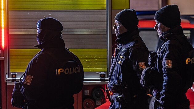 Policie vyetuje na vlakovm ndra v Hradci Krlov vradu. (4. ledna 2024)