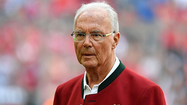 Franz Beckenbauer na sn�mku z roku 2018.