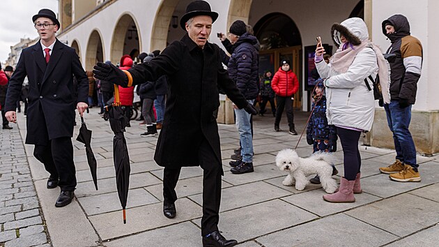 Stovky �vihlochodc� se v Olomouci poprv� vydaly na pochod, kter�m zdolaly K10. (7. ledna 2024)