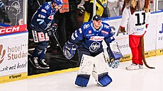 Branká� Július Hudá�ek v kladenském dresu