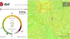 Monitoring kvality ovzduí provádí DPD u dva roky prostednictvím speciálního...