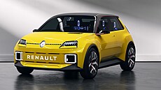 Prosvtlená loga dodají novým modelm elektrické éry, jako bude nový Renault 5,...