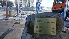 U hranic s Rakouskem za�ala stavba dálnice D3. Hotová bude v roce 2026