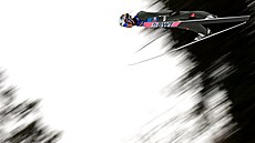 Norský skokan Halvor Egner Granerud bhem Turné ty mstk