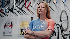 Tereza Neumanová jako �lenka stáje UAE Team ADQ